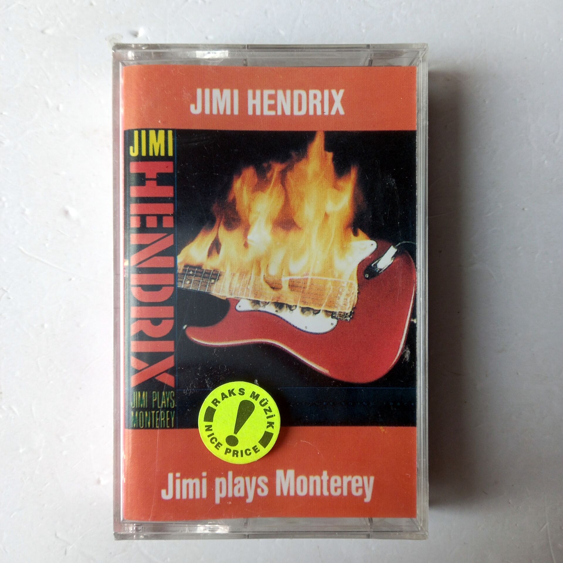 JIMI HENDRIX – JIMI PLAYS MONTEREY (1995) - KASET SIFIR