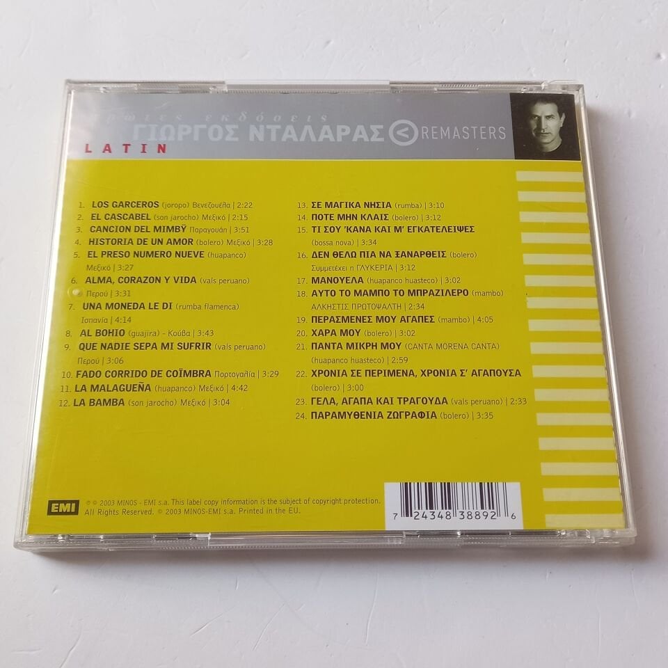 GEORGE DALARAS – LATIN (1987) - CD 2.EL