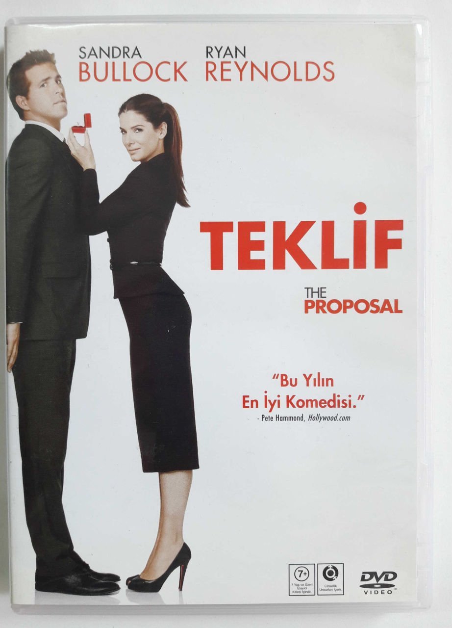 TEKLİF - THE PROPOSAL - SANDRA BULLOCK - RYAN REYNOLDS - DVD 2.EL