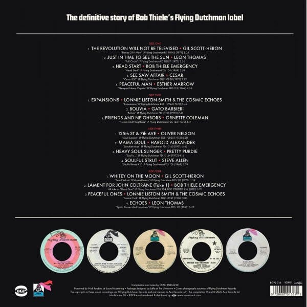 THIS IS FLYING DUTCHMAN 1969-1973 - VARIOUS ARTISTS GIL SCOTT-HERON LEON THOMAS GATO BARBIERI ORNETTE COLEMAN LONNIE LISTON SMITH (2023) - 2LP COMPILATION JAZZ FUNK SIFIR PLAK