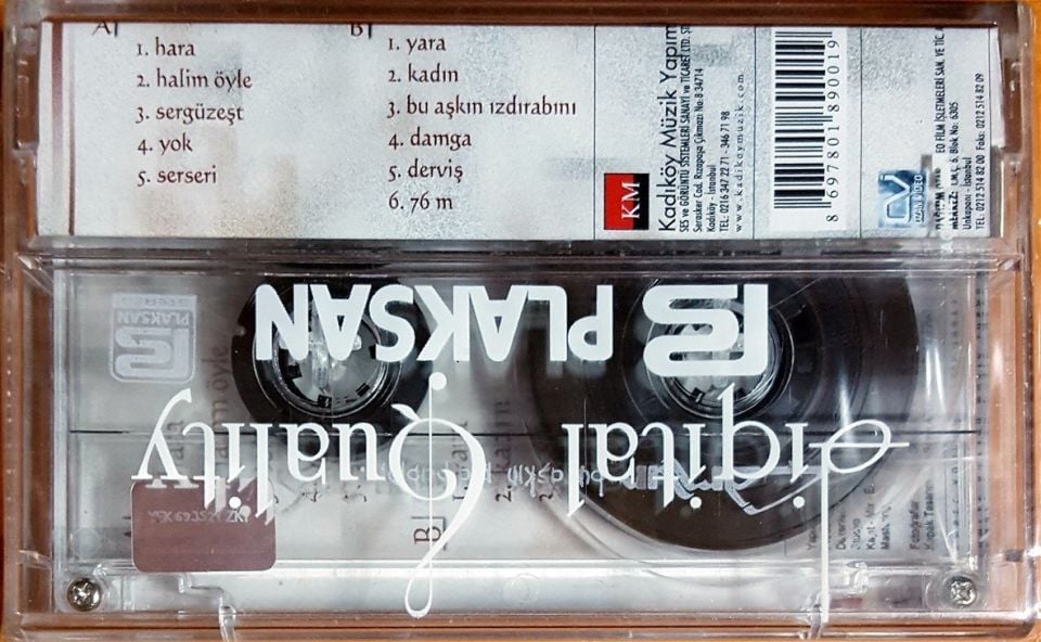 ÇAMUR - BU AŞKIN IZDIRABINI / KADIKÖY MÜZİK YAPIM KASET SIFIR