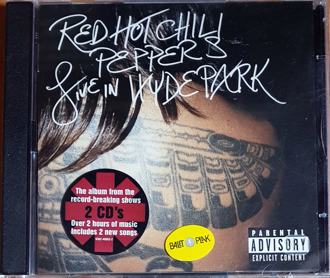 RED HOT CHILI PEPPERS - LIVE IN HYDE PARK (2004) CD SIFIR