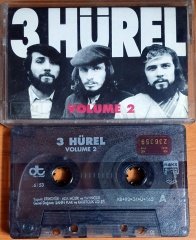3 HÜREL - VOLUME 2 (1993) - KASET DİSKOTÜR 2.EL