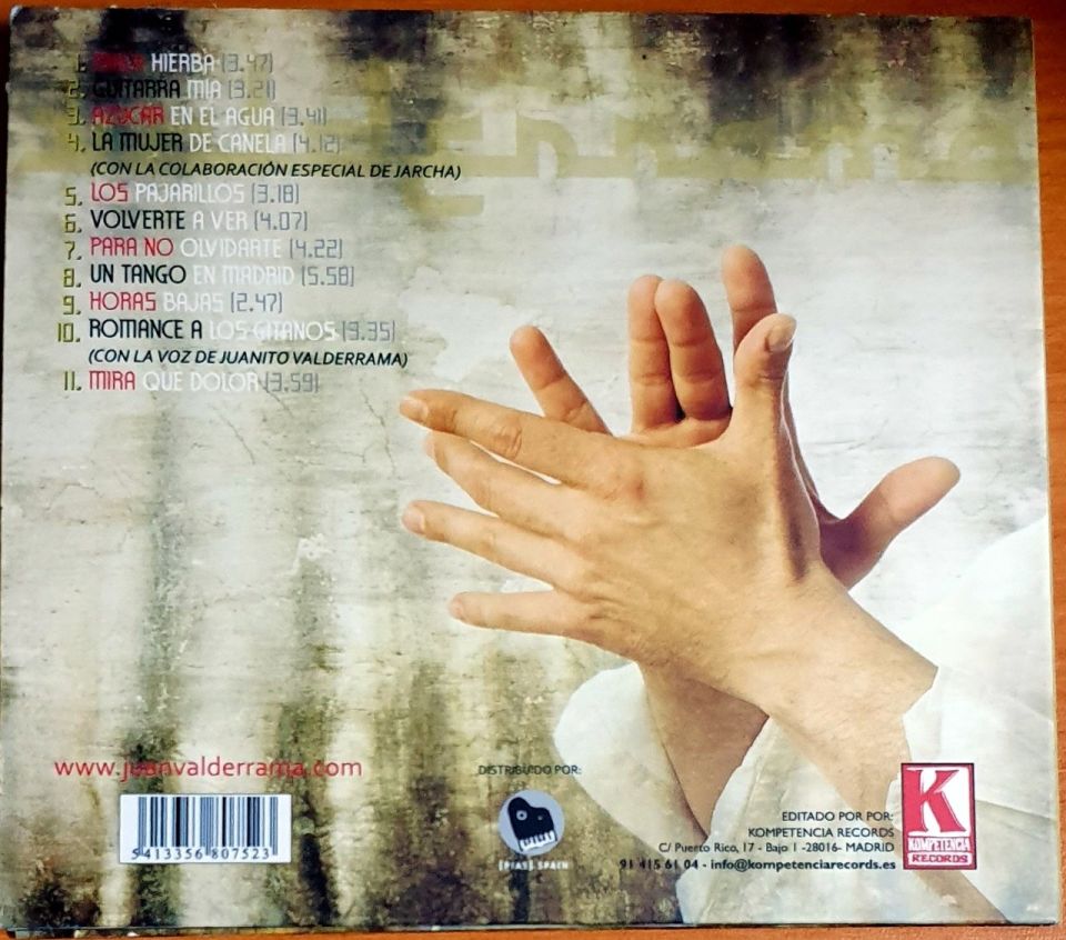 VALDERRAMA - MODERNA TRADICION (2012) - CD 2.EL