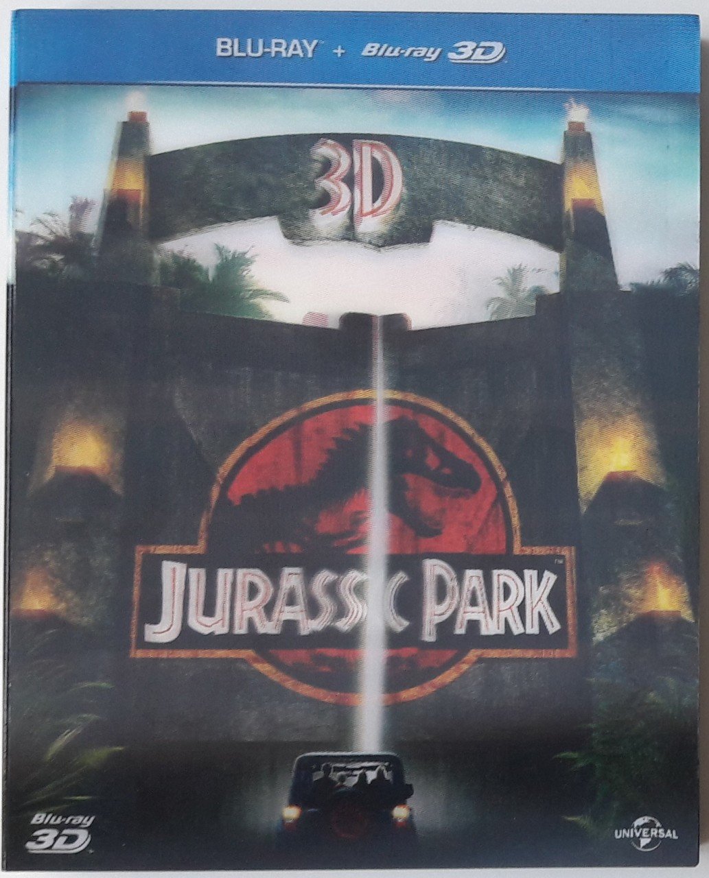 JURASSIC PARK - SAM NEILL - LAURA DERN - STEVEN SPIELBERG - 3D+BLU-RAY 2.EL