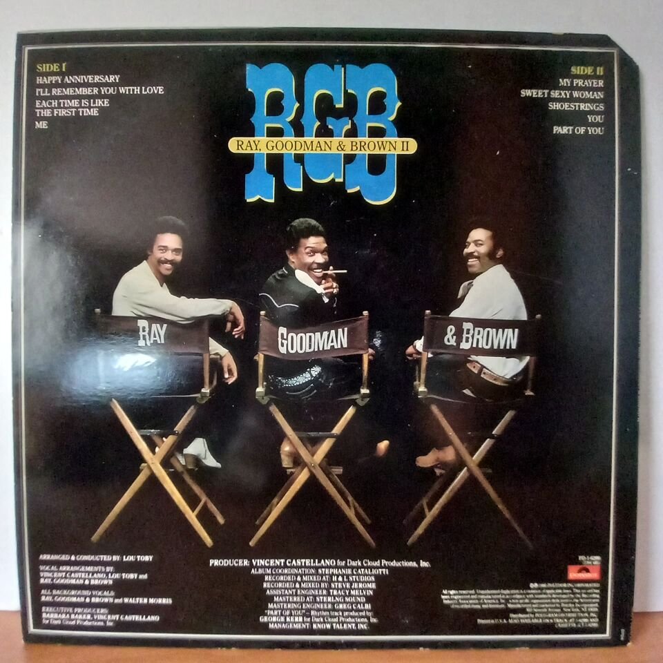 RAY, GOODMAN & BROWN – RAY, GOODMAN & BROWN II (1980) - LP 2.EL PLAK