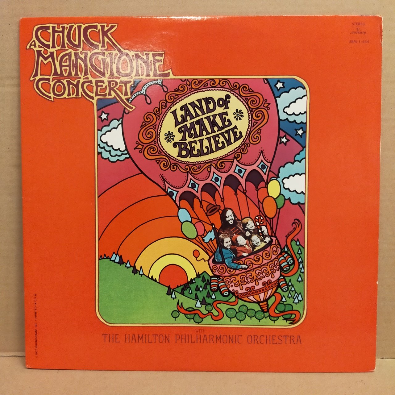 CHUCK MANGIONE - LAND OF MAKE BELIEVE / CONCERT (1973) - LP 2.EL PLAK