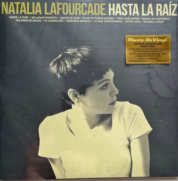 NATALIA LAFOURCADE - HASTA LA RAIZ (2015) - LP 2024 NUMBERED LIMITED EDITION TRANSLUCENT GREEN RENKLİ SIFIR PLAK