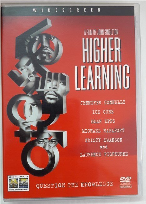 HIGHER LEARNING - JENNIFER CONNELLY - LAURENCE FISHBURNE - DVD 2.EL