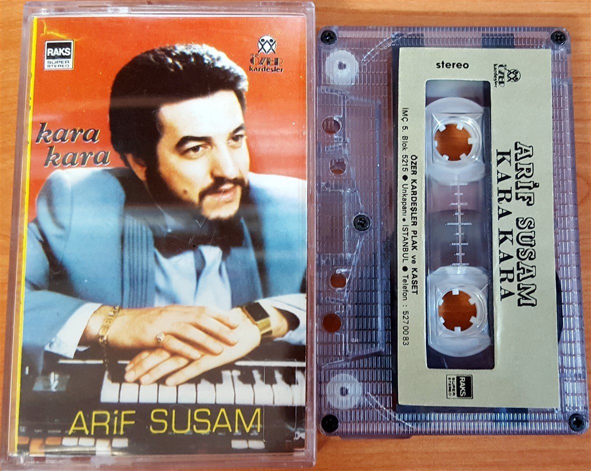 ARİF SUSAM - KARA KARA KASET 2.EL