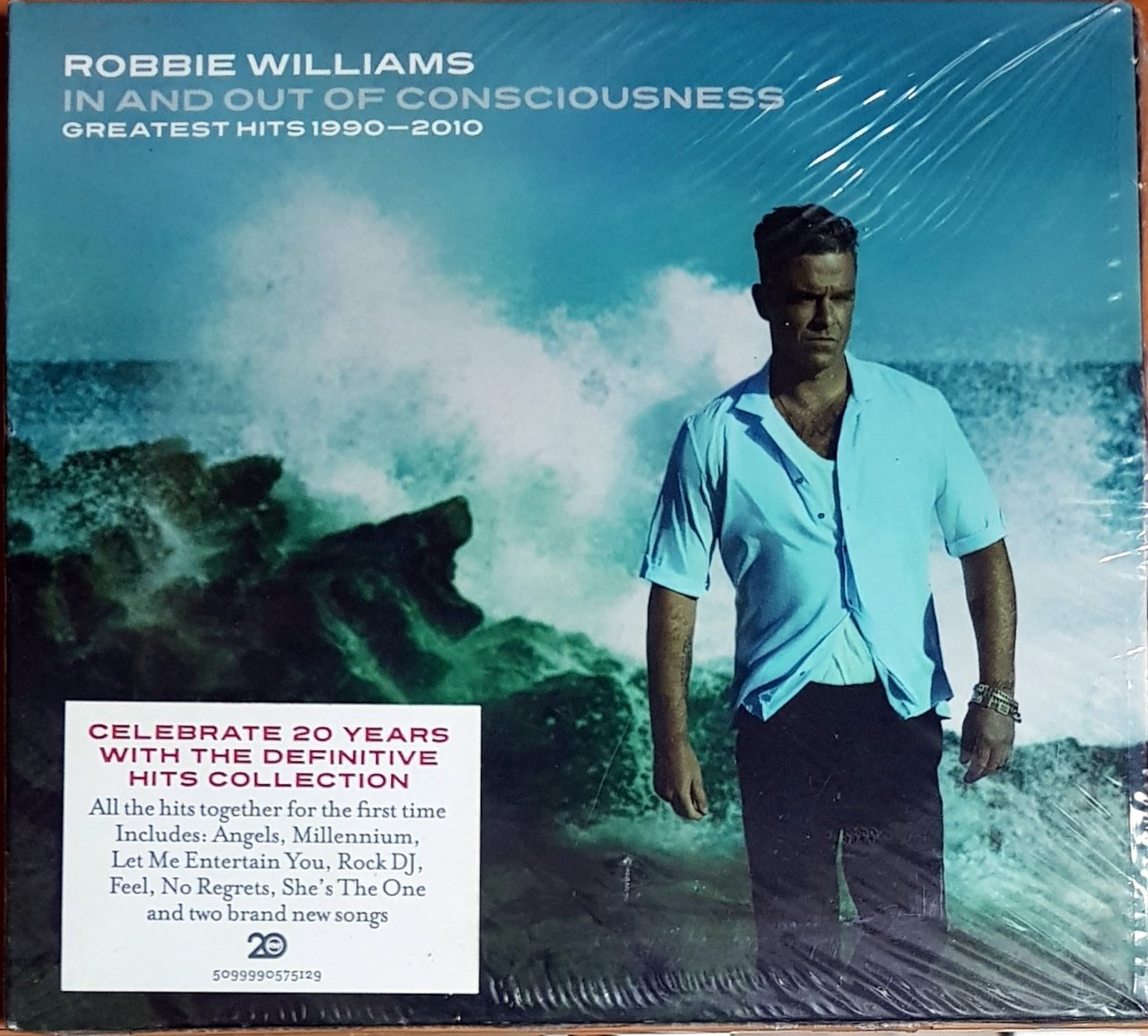 ROBBIE WILLIAMS - IN AND OUT OF CONSCIOUSNESS / GREATEST HITS 1990-2010 (2010) CHRYSALIS 2CD SIFIR