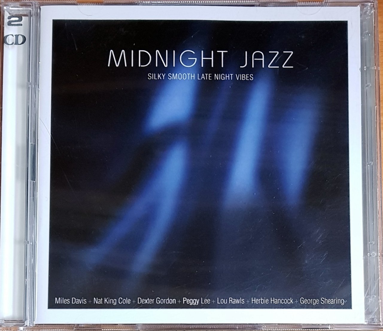 MIDNIGHT JAZZ / MILES DAVIS, DEXTER GORDON, PEGGY LEE, LOU RAWLS, HERBIE HANCOCK, GEORGE SHEARING, NAT KING COLE (2004) EMI 2CD 2.EL