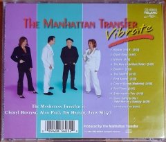 THE MANHATTAN TRANSFER - VIBRATE (2004) - CD TELARC 2.EL