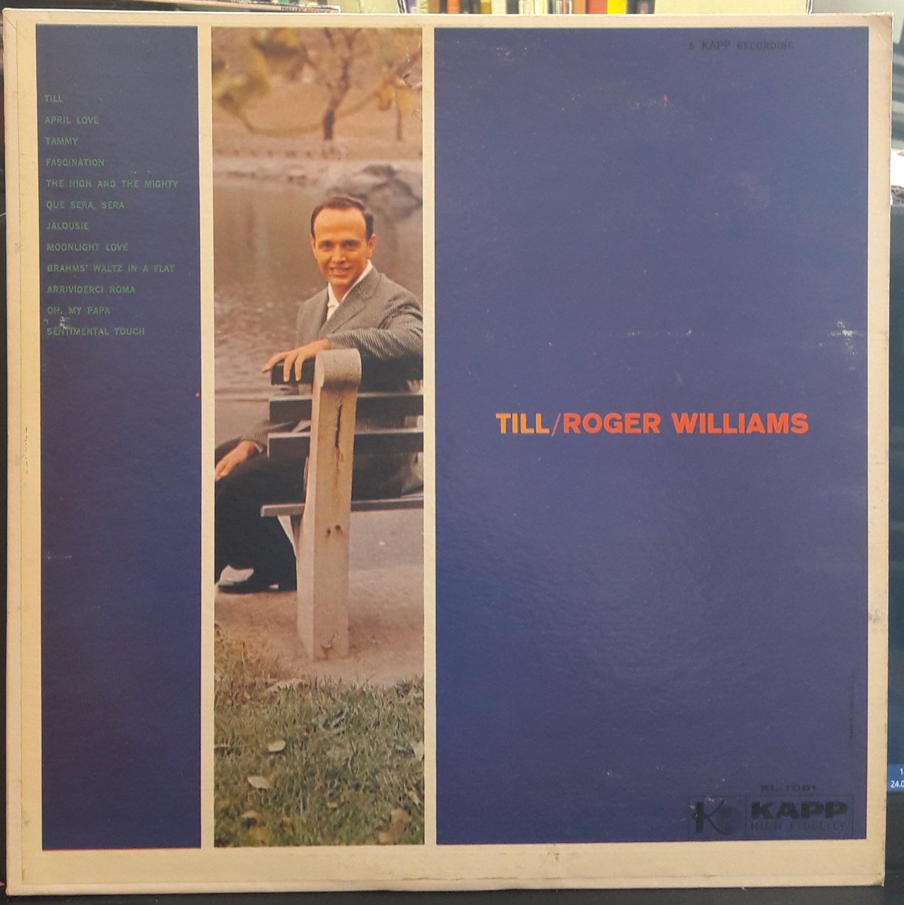 ROGER WILLIAMS - TILL - PLAK 2.EL