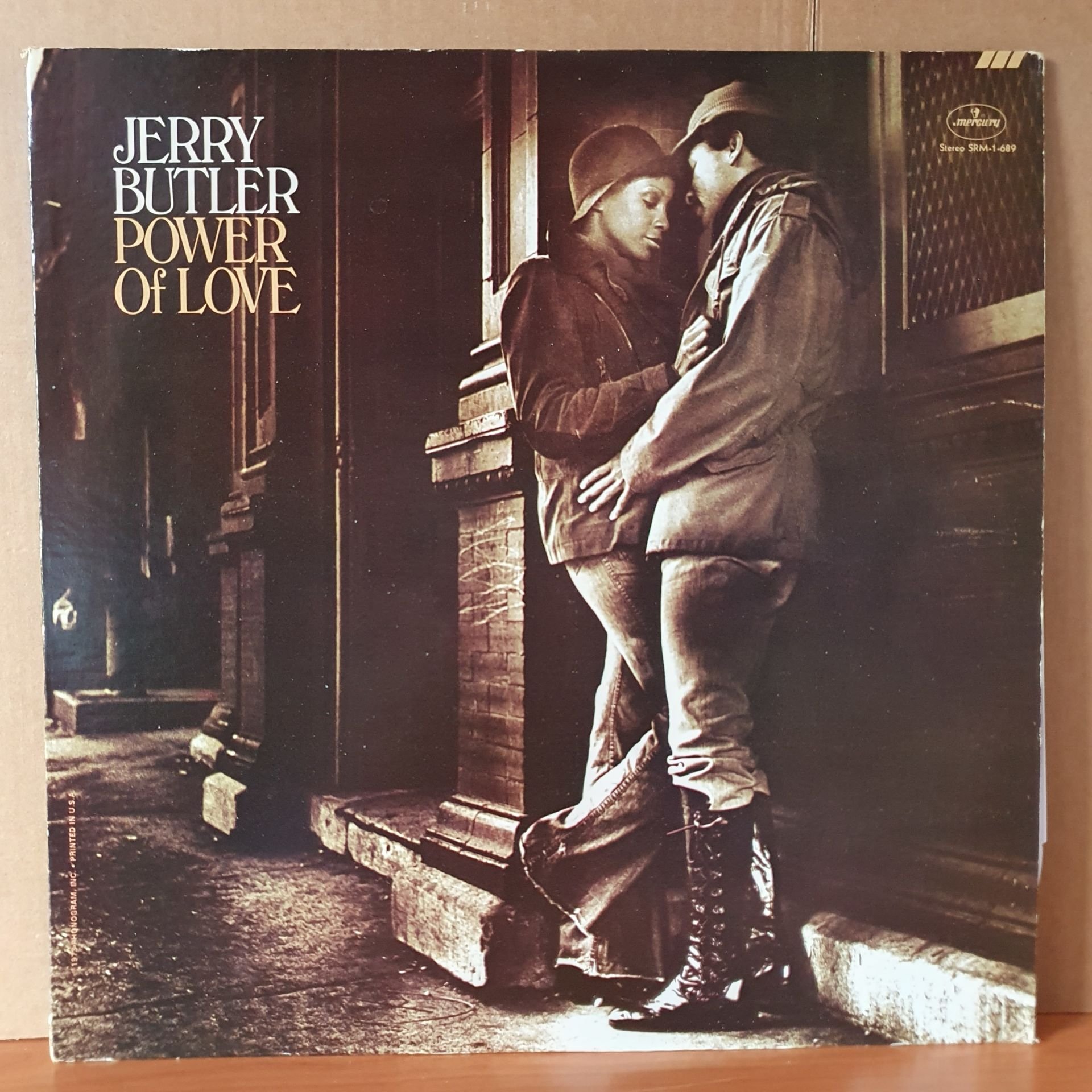 JERRY BUTLER - POWER OF LOVE (1973) - LP 2.EL PLAK