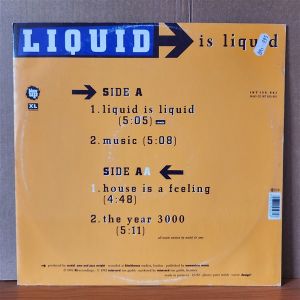 LIQUID - LIQUID IS LIQUID (1992) - 12'' 45RPM MAXI SINGLE 2.EL PLAK