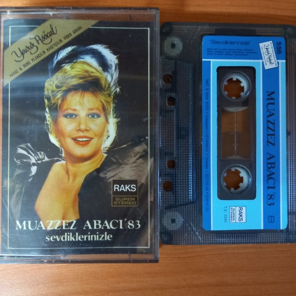 MUAZZEZ ABACI - MUAZZEZ ABACI'83 / SEVDİKLERİNİZLE - KASET 2.EL