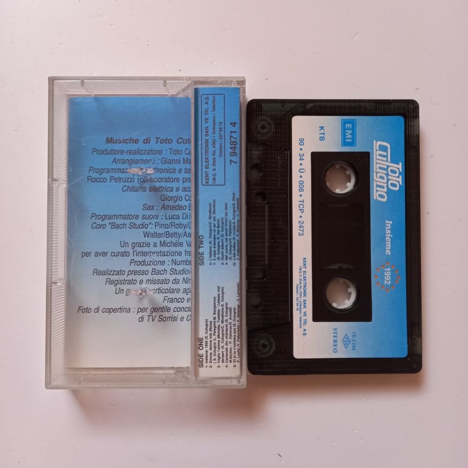 TOTO CUTUGNO - INSIEME (1990) - KASET 2.EL