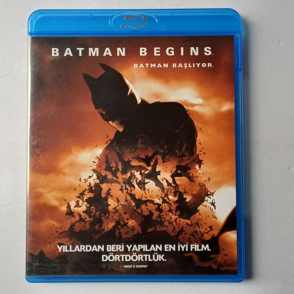 BATMAN BEGINS / BATMAN BAŞLIYOR - CHRISTIAN BALE, CHRISTOPHER NOLAN  - BLU-RAY 2.EL