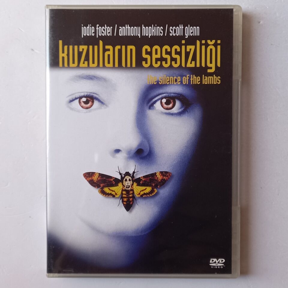 KUZULARIN SESSİZLİĞİ / THE SILENCE OF THE LAMBS - JODIE FOSTER, ANTHONY HOPKINS, SCOTT GLENN - DVD 2.EL