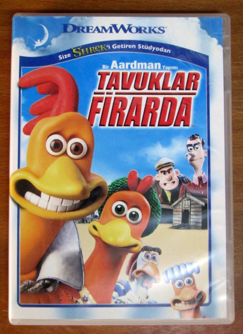 TAVUKLAR FİRARDA - DREAMWORKS ANIMASYON DVD 2.EL