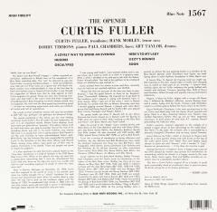 CURTIS FULLER - THE OPENER (1957) - LP MADE IN USA 2015 EDITION SIFIR PLAK