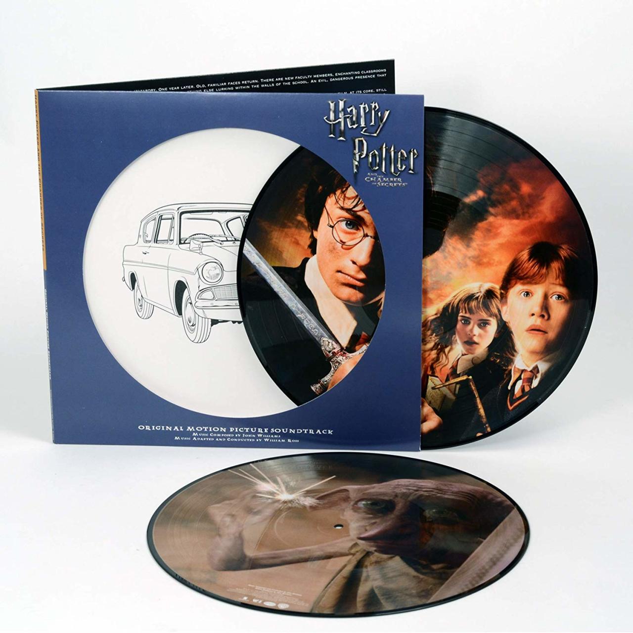 HARRY POTTER AND THE CHAMBER OF SECRETS (2002) - SOUNDTRACK BY JOHN WILLIAMS - 2LP PICTURE 2018 SIFIR PLAK