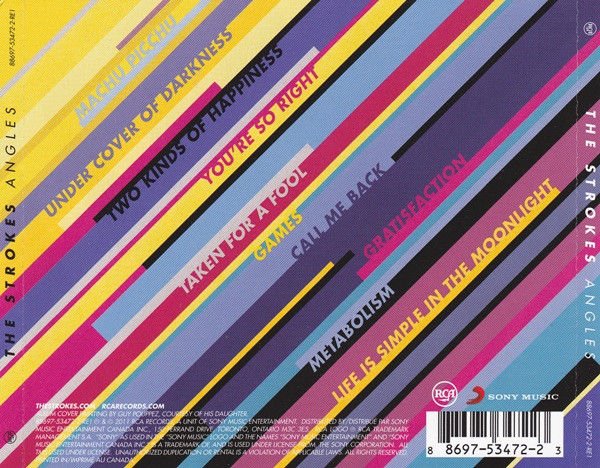 THE STROKES – ANGLES (2011) - CD AMBALAJINDA SIFIR
