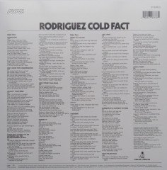 RODRIGUEZ - COLD FACT (1970) - LP 180GR 2019 EDITION SIFIR PLAK