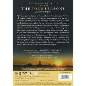 VIVALDI - THE 4 SEASONS - GIOVANNI ANTONINI (1994) - DVD SIFIR