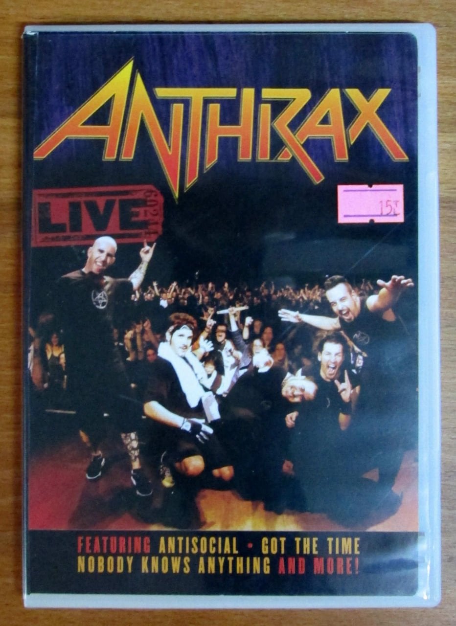 ANTHRAX - LIVE IN CHICAGO DVD 2.EL