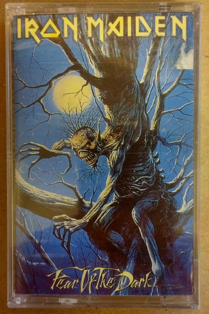 IRON MAIDEN FEAR OF THE DARK CASSETTE 1992 MADE IN TURKEY ''NEW''