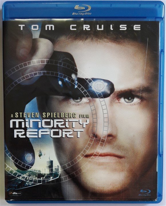 AZINLIK RAPORU - MINORITY REPORT - TOM CRUISE - STEVEN SPIELBERG - BLU-RAY 2.EL