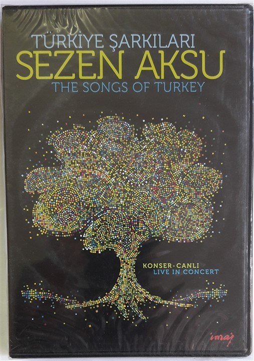 SEZEN AKSU - TÜRKİYE ŞARKILARI KONSER - 2DVD SIFIR