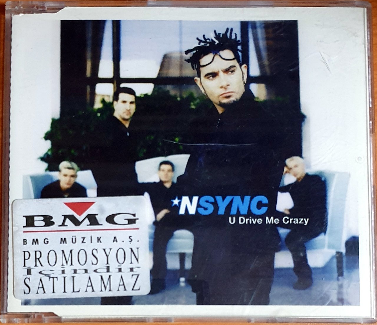 NSYNC - U DRIVE ME CRAZY (1998) - CD BMG SINGLE 2.EL