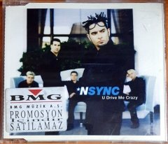 NSYNC - U DRIVE ME CRAZY (1998) - CD BMG SINGLE 2.EL