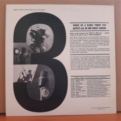 3 TOP STARS OF COUNTRY & WESTERN: WEBB PIERCE, T. TEXAS TYLER, PATSY CLINE - LP 2.EL PLAK