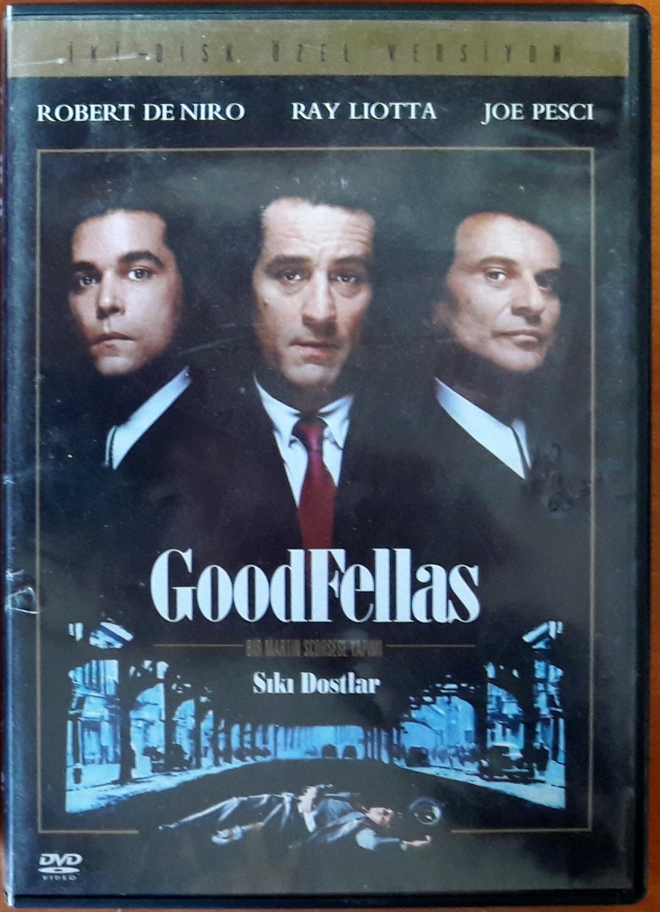GOOD FELLAS - SIKI DOSTLAR - ROBERT DE NIRO - JOE PESCI - RAY LIOTTA - MARTIN SCORSESE - 2DVD 2.EL