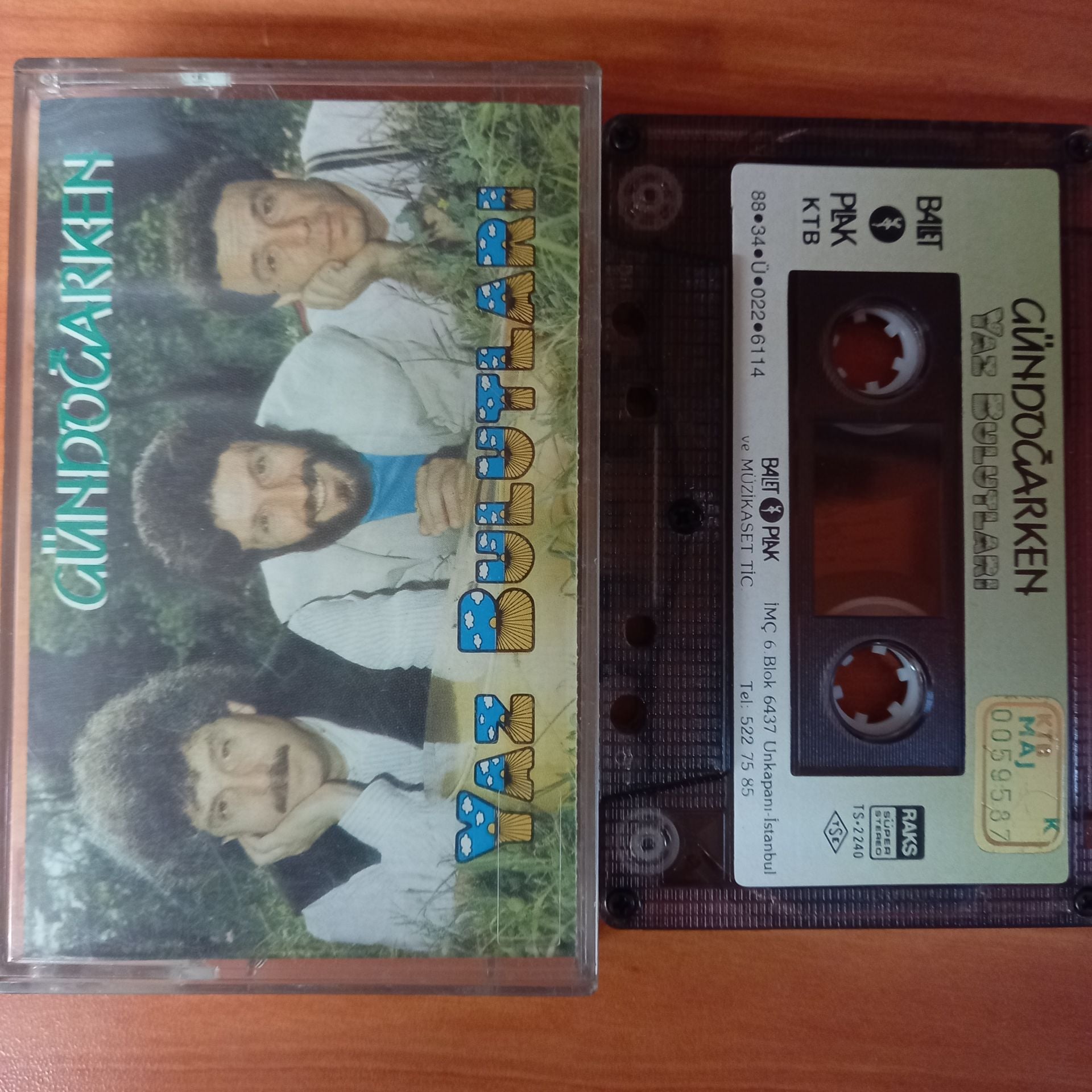 GÜNDOĞARKEN - YAZ BULUTLARI (1988) - KASET 2.EL
