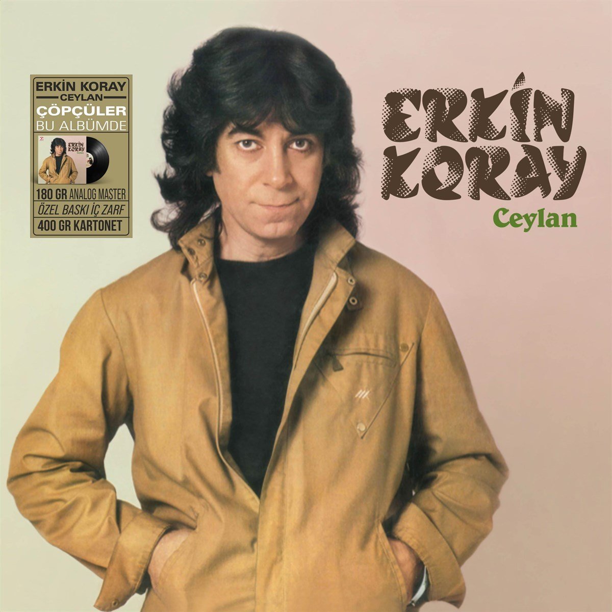 ERKİN KORAY - CEYLAN / ÇÖPÇÜLER (1985) - LP 2022 BASKI SIFIR PLAK