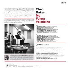 CHET BAKER - MY FUNNY VALENTINE (1994) - LP COMPILATION 180GR 2018 EDITION SIFIR PLAK