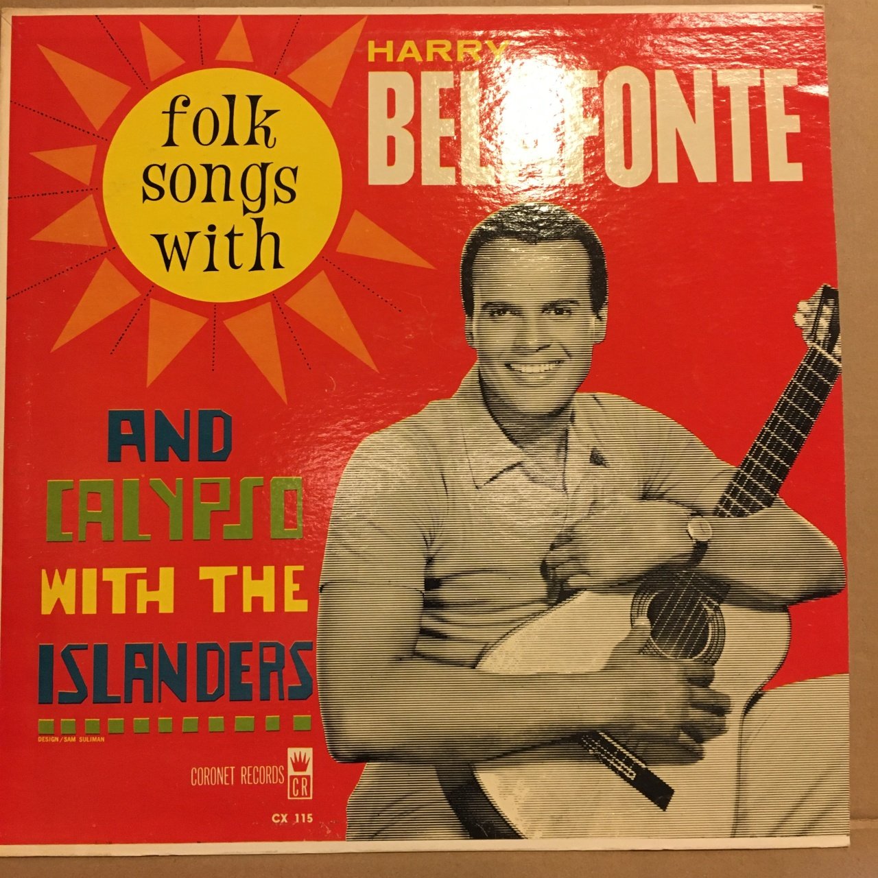 HARRY BELAFONTE - FOLK SONGS AND CALYPSO WITH THE ISLANDERS (1960) 2.EL PLAK