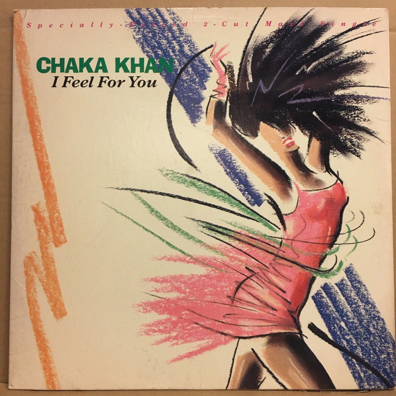 CHAKA KHAN - I FEEL FOR YOU (1984) 12'' MAXI SINGLE 2. EL PLAK