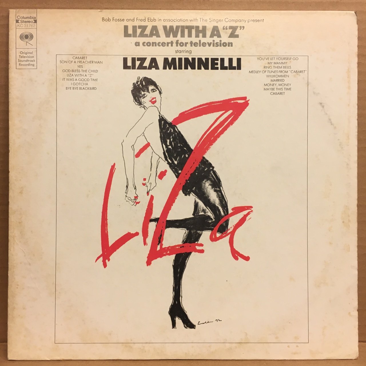 LIZA MINNELLI - LIZA WITH A ''Z'' 1972 2.EL PLAK
