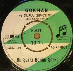 GÖKHAN - DÖNELİM GENÇLİĞE / BU ŞARKI BENİM ŞARKI 7'' 45 DEVİR