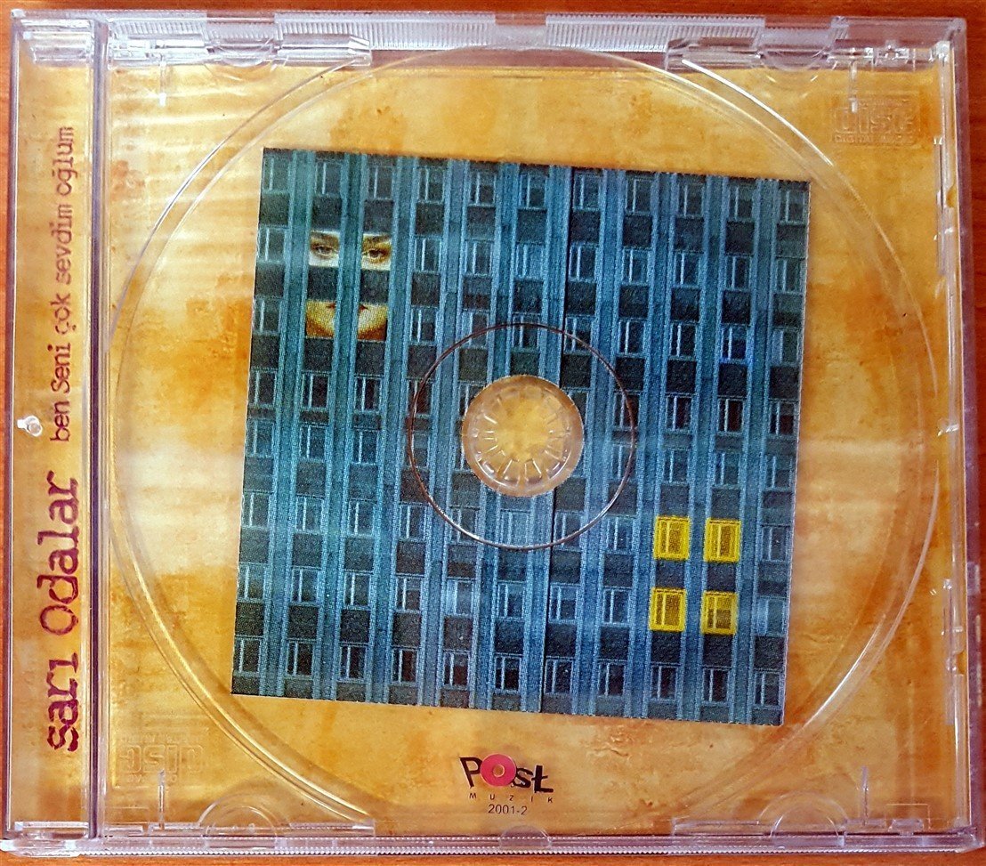 SEZEN AKSU - SARI ODALAR  - CD SINGLE 2.EL