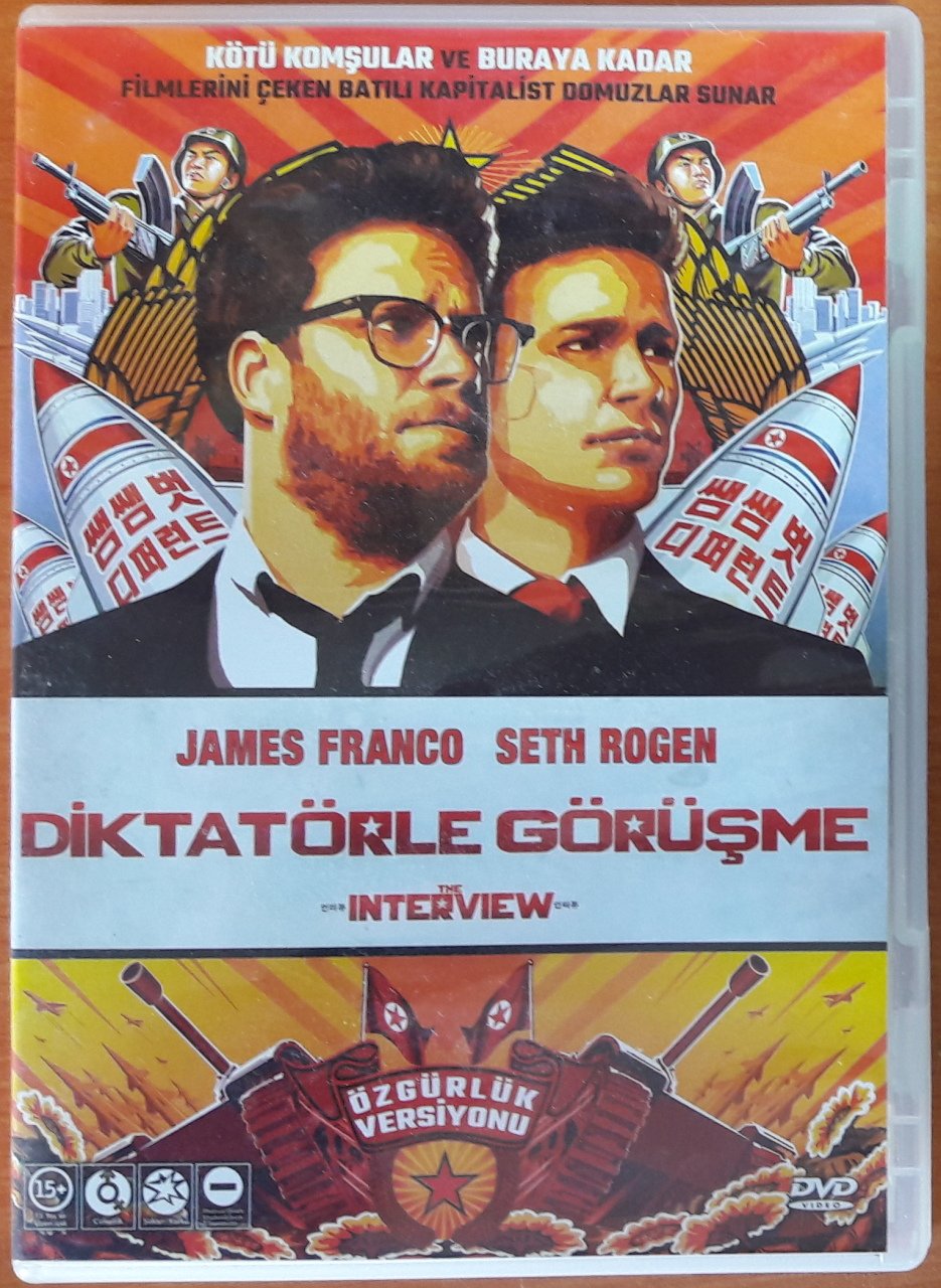 DİKTATÖRLE GÖRÜŞME - THE INTERVIEW - JAMES FRANCO - SETH ROGEN - DVD 2.EL