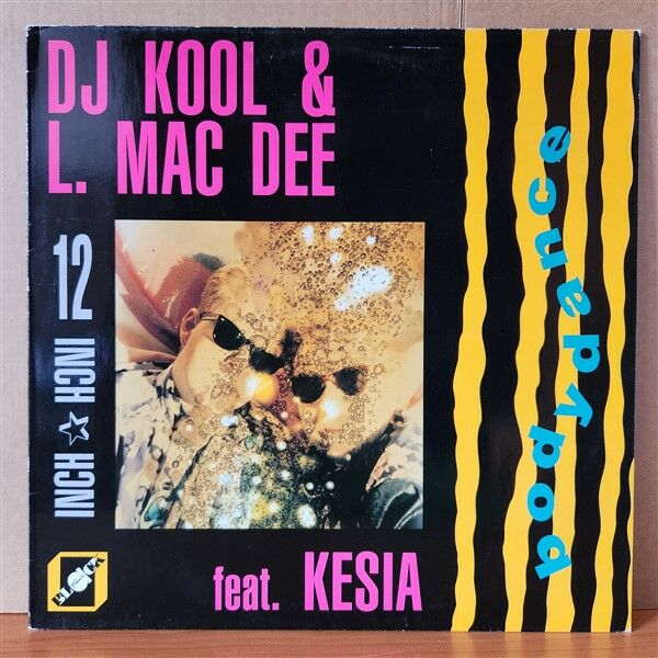 DJ KOOL & L. MAC DEE FEAT. KESIA - BODY DANCE (1990) - 12'' 45RPM MAXI SINGLE 2.EL PLAK