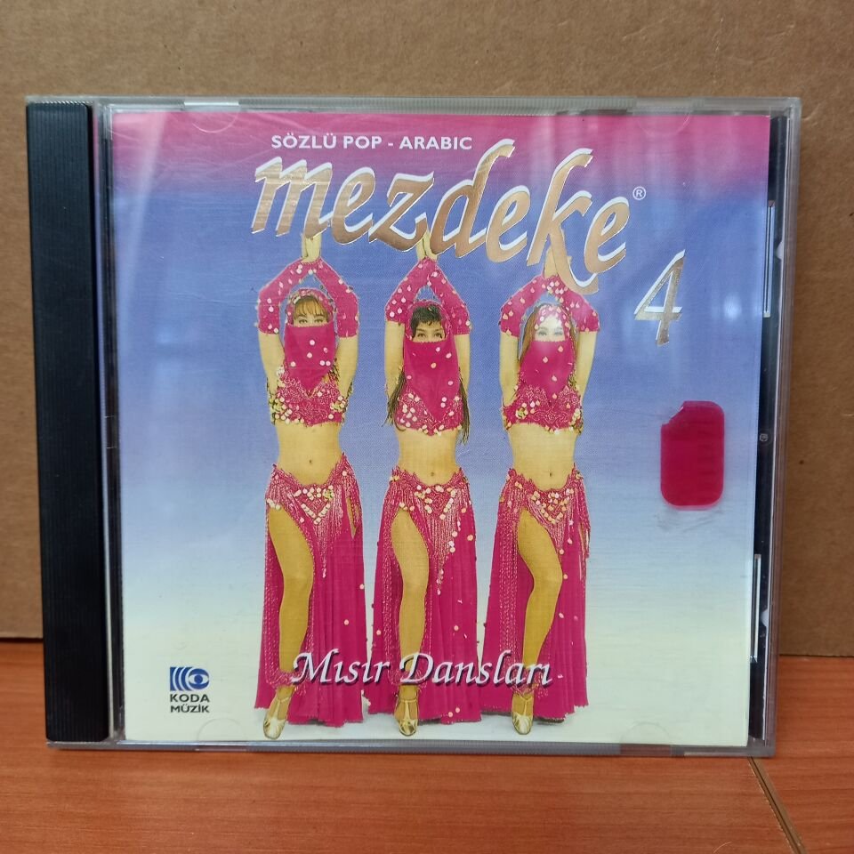 MEZDEKE 4 / MISIR DANSLARI, SÖZLÜ POP, ARABIC - CD 2.EL
