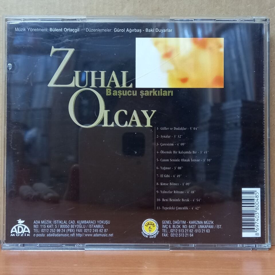 ZUHAL OLCAY - BAŞUCU ŞARKILARI - CD 2.EL